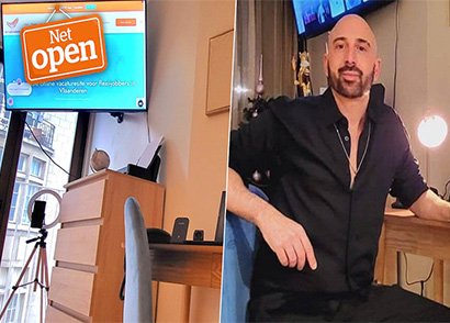 Tibor Babori, oprichter van De Flexijobber, helpt flexi-jobbers aan werk